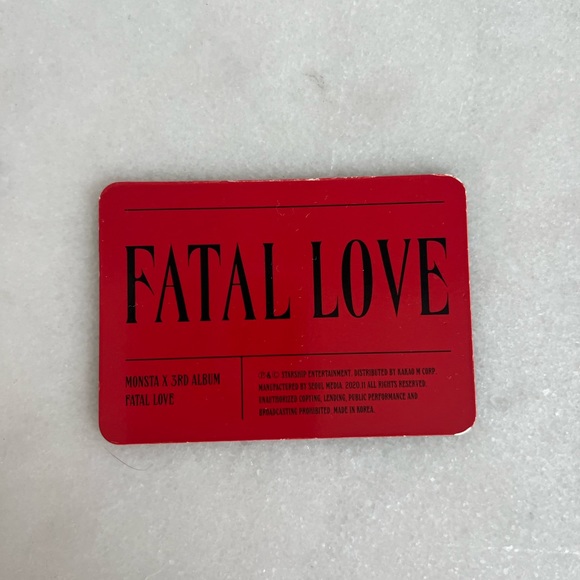 Monsta X photocards - Picture 3 of 4